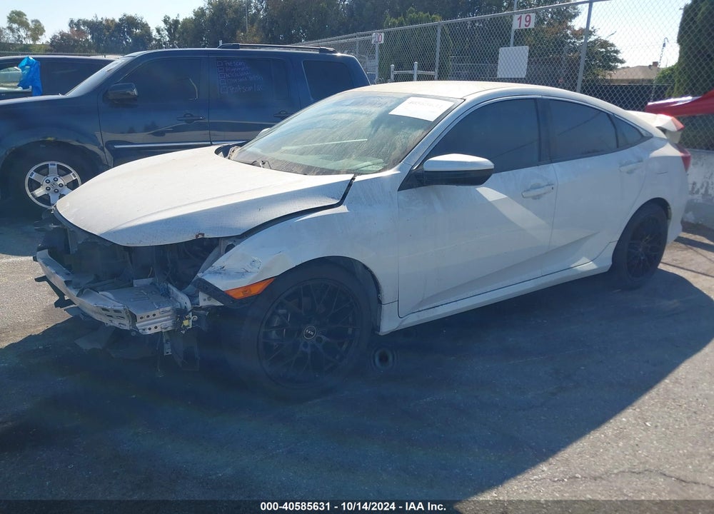 2019 HONDA CIVIC LX VIN: 2HGFC2F65KH557625