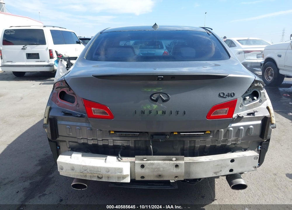 2015 INFINITI Q40 VIN: JN1CV6AP0FM500113