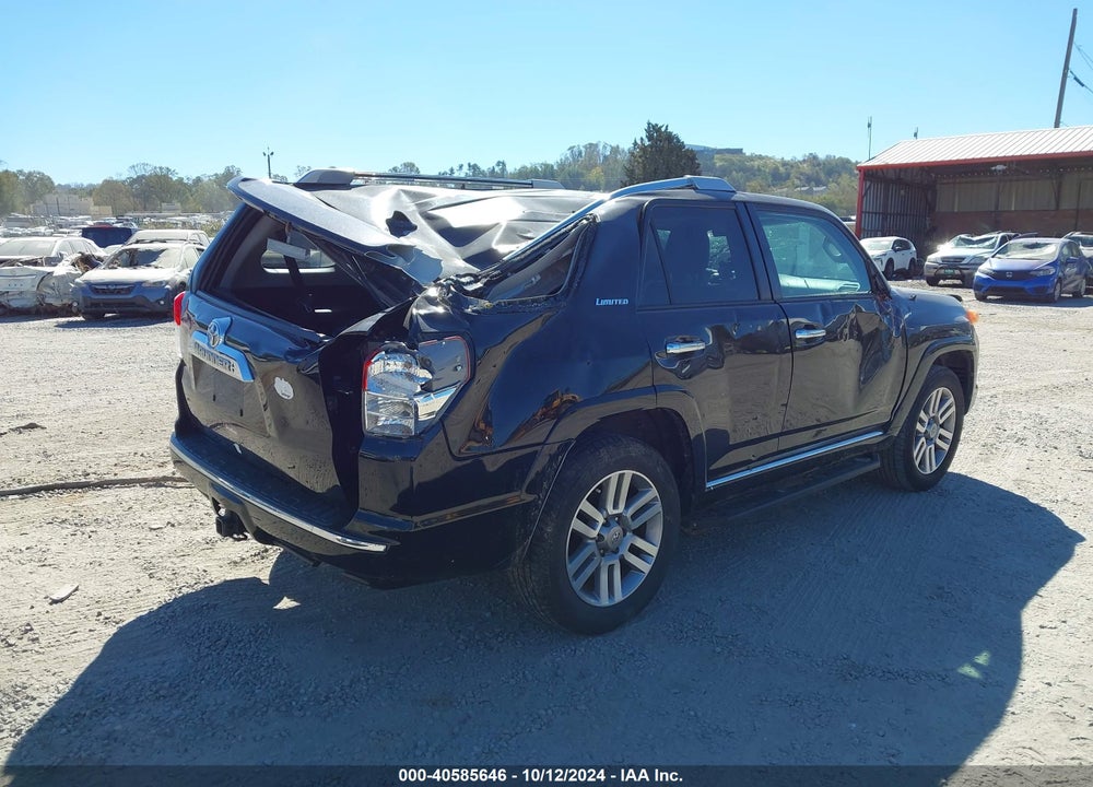 2011 TOYOTA 4RUNNER LIMITED V6 VIN: JTEBU5JRXB5063454