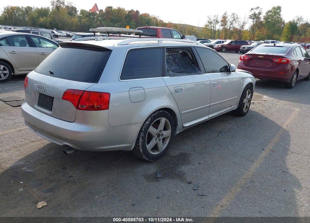 2008 AUDI A4 2.0T/2.0T AVANT SPECIAL EDITION VIN: WAUKF78E58A161494