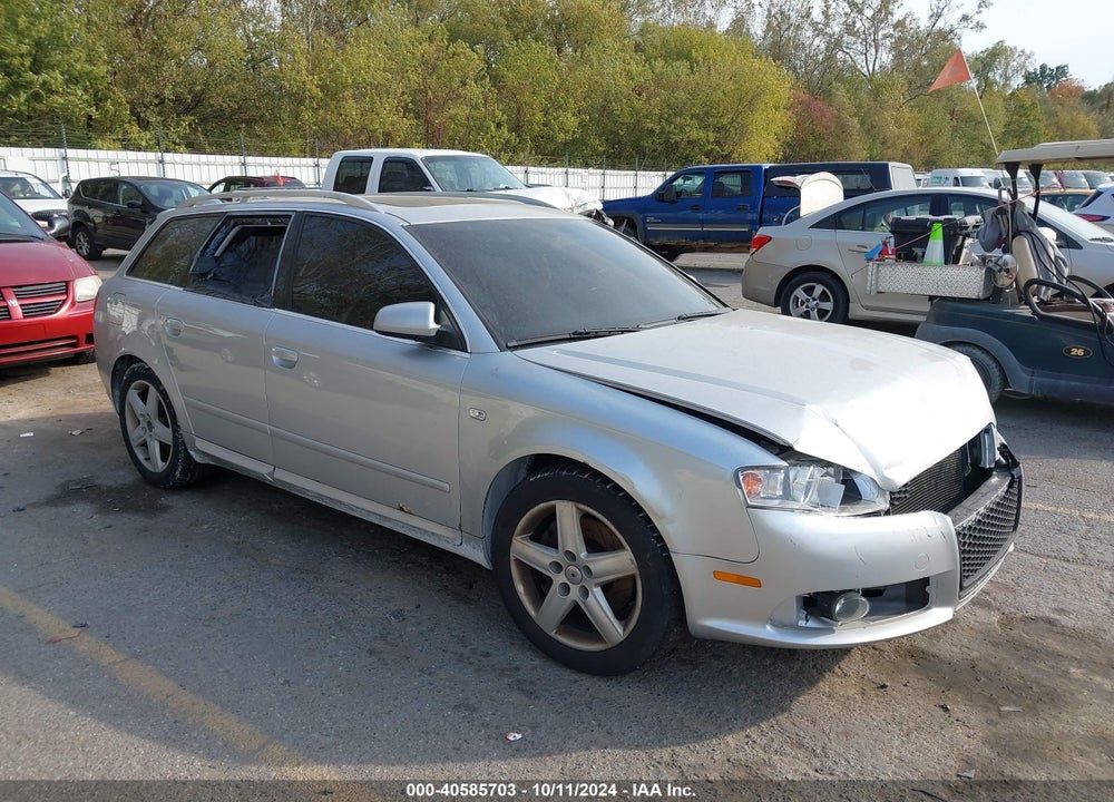 2008 AUDI A4 2.0T/2.0T AVANT SPECIAL EDITION VIN: WAUKF78E58A161494