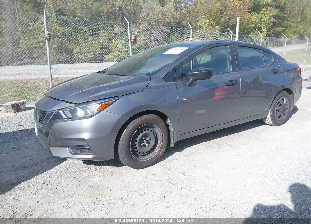 2020 NISSAN VERSA S XTRONIC CVT VIN: 3N1CN8DV3LL885369
