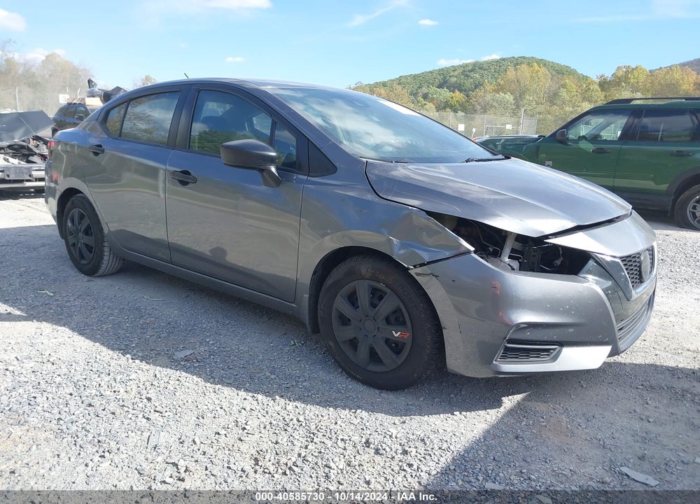 2020 NISSAN VERSA S XTRONIC CVT VIN: 3N1CN8DV3LL885369