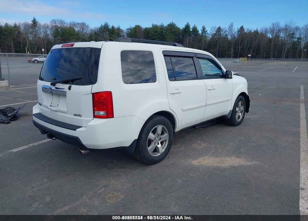 2010 HONDA PILOT EX-L VIN: 5FNYF4H56AB001925