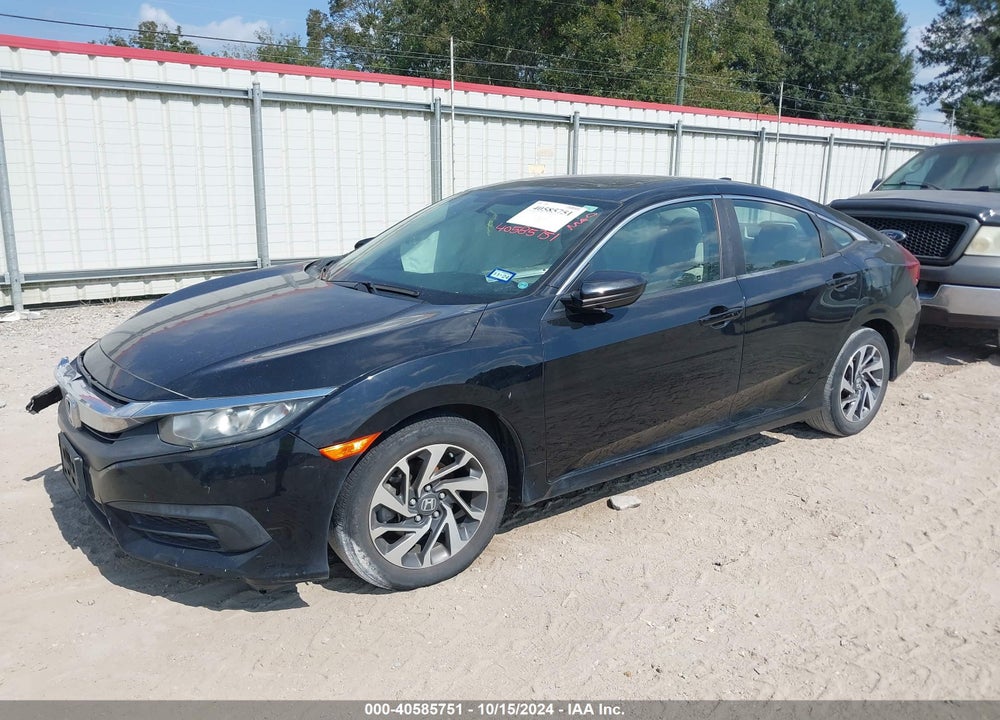 2017 HONDA CIVIC EX VIN: 19XFC2F76HE063107