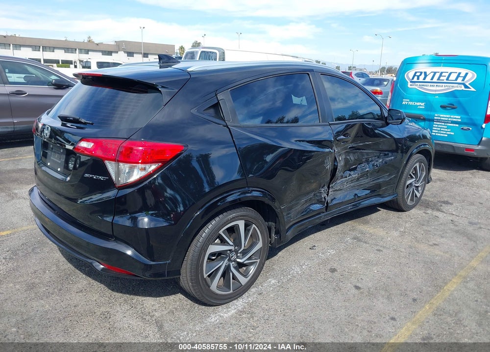 2019 HONDA HR-V SPORT VIN: 3CZRU5H16KG711023