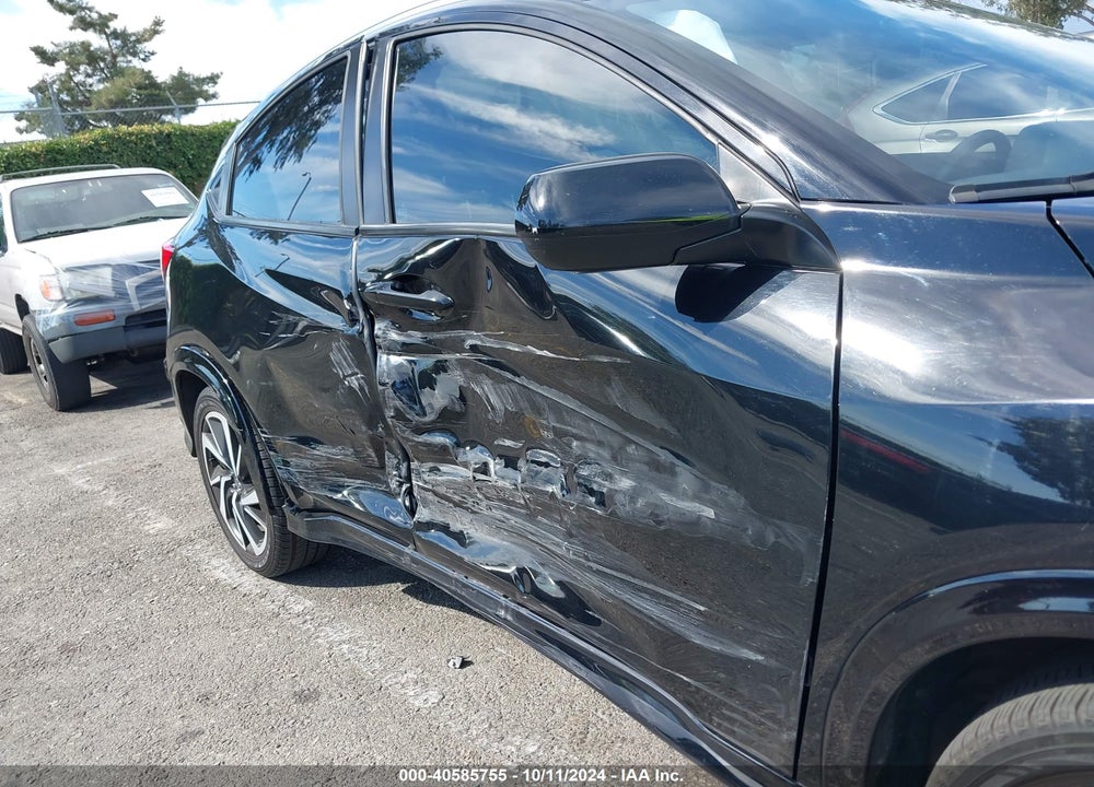 2019 HONDA HR-V SPORT VIN: 3CZRU5H16KG711023