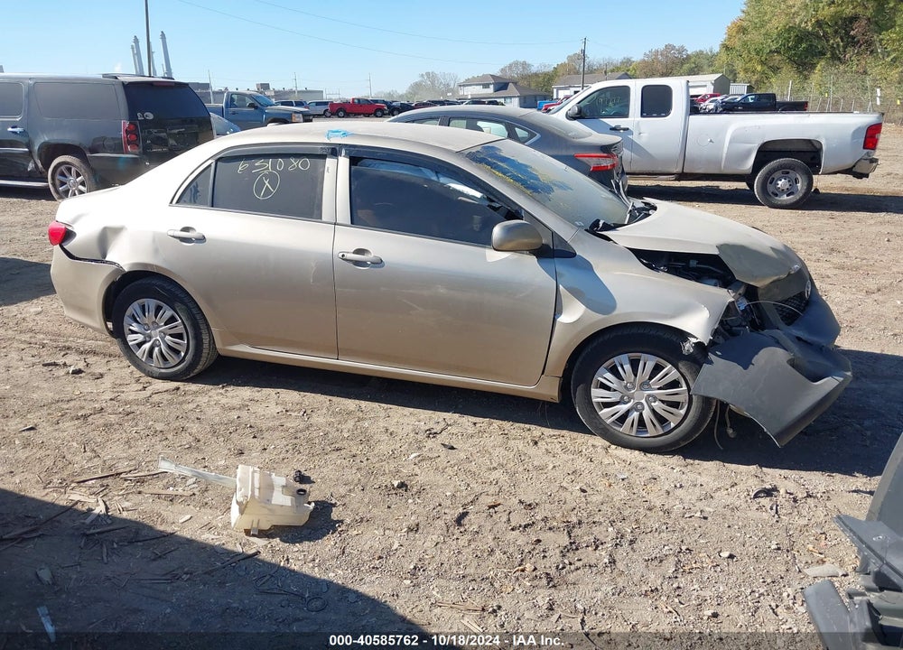 2009 TOYOTA COROLLA LE VIN: 1NXBU40E19Z163080