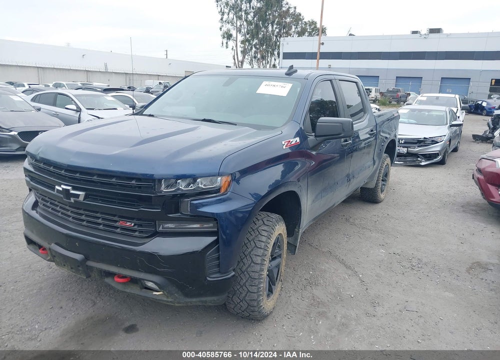 2021 CHEVROLET SILVERADO 1500 4WD SHORT BED LT TRAIL BOSS VIN: 1GCPYFED4MZ369158