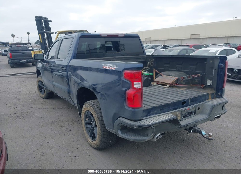 2021 CHEVROLET SILVERADO 1500 4WD SHORT BED LT TRAIL BOSS VIN: 1GCPYFED4MZ369158