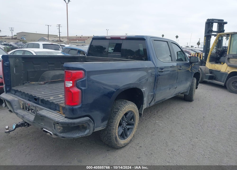 2021 CHEVROLET SILVERADO 1500 4WD SHORT BED LT TRAIL BOSS VIN: 1GCPYFED4MZ369158