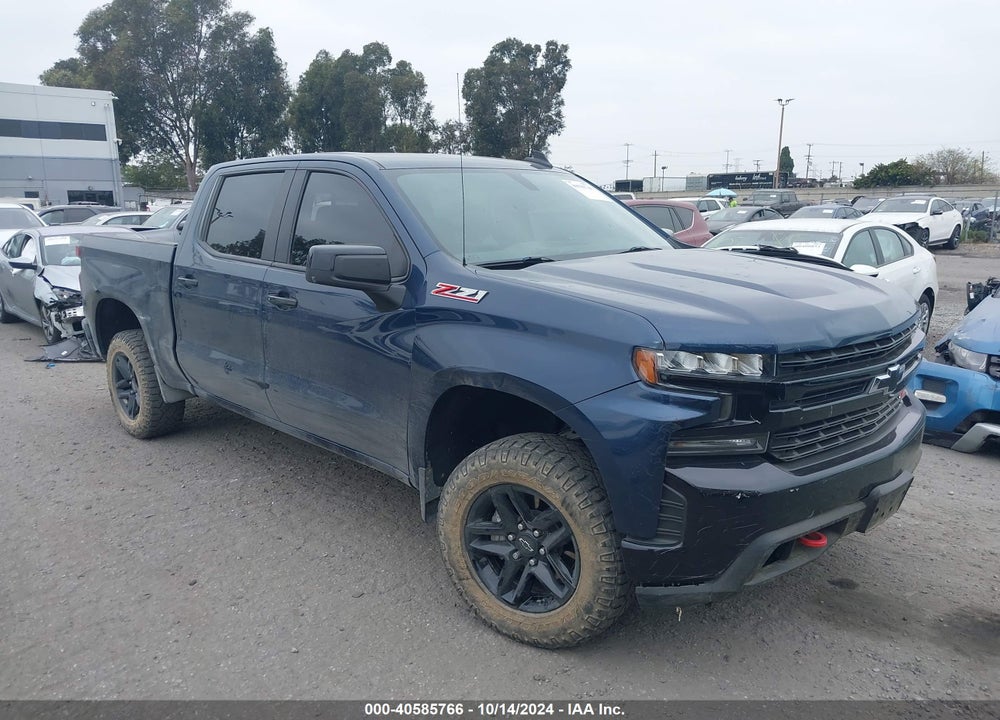 2021 CHEVROLET SILVERADO 1500 4WD SHORT BED LT TRAIL BOSS VIN: 1GCPYFED4MZ369158