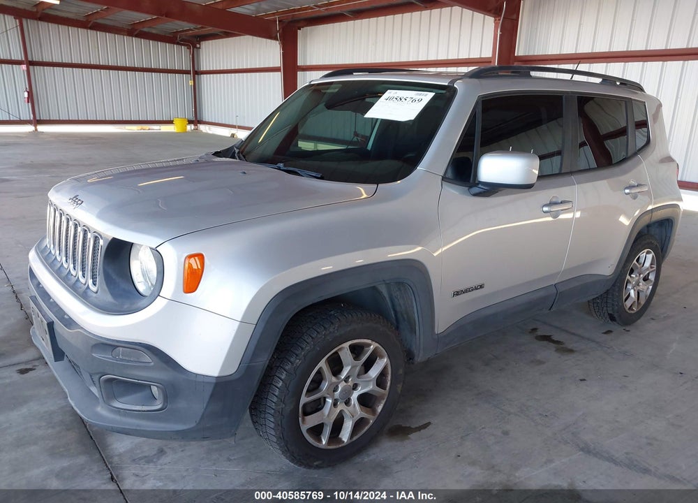 2015 JEEP RENEGADE LATITUDE VIN: ZACCJBBT2FPB16896