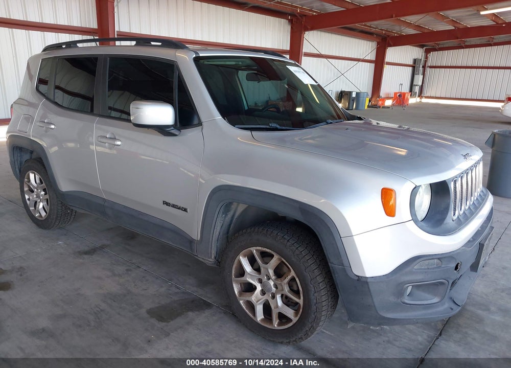 2015 JEEP RENEGADE LATITUDE VIN: ZACCJBBT2FPB16896