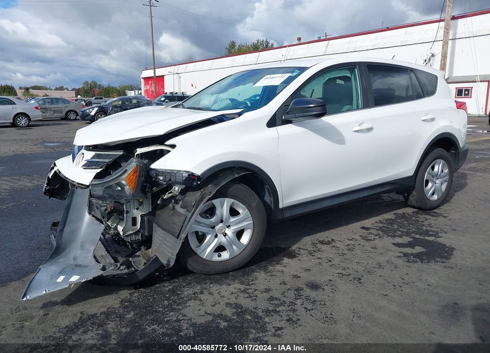 2013 TOYOTA RAV4 LE VIN: 2T3BFREV1DW054599