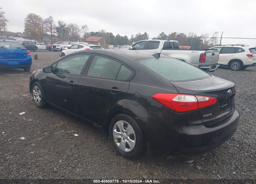2016 KIA FORTE LX VIN: KNAFK4A68G5569932