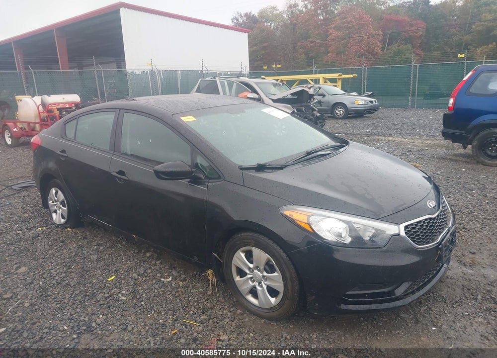 2016 KIA FORTE LX VIN: KNAFK4A68G5569932