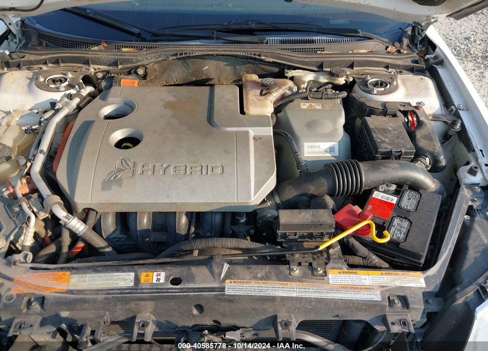 2012 LINCOLN MKZ HYBRID VIN: 3LNDL2L3XCR809564