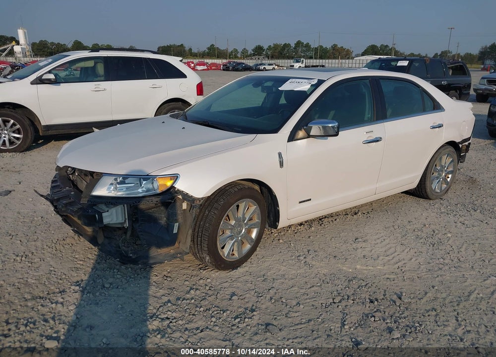 2012 LINCOLN MKZ HYBRID VIN: 3LNDL2L3XCR809564