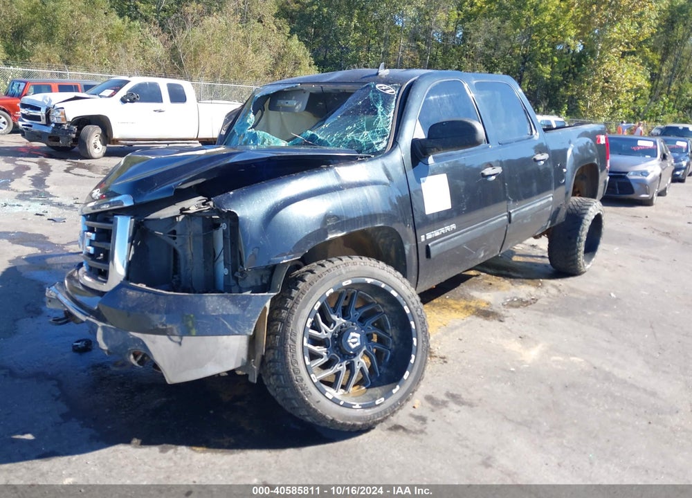 2009 GMC SIERRA 1500 SLE VIN: 3GTEK23309G279010