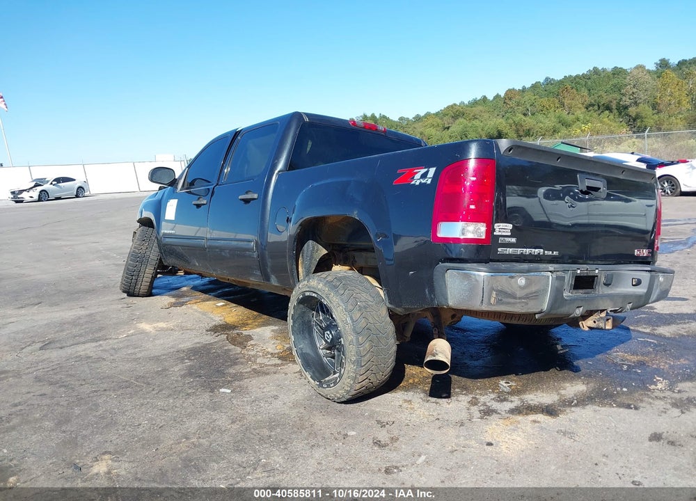 2009 GMC SIERRA 1500 SLE VIN: 3GTEK23309G279010