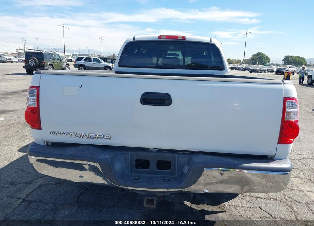 2006 TOYOTA TUNDRA SR5 V8 VIN: 5TBRT34136S478091