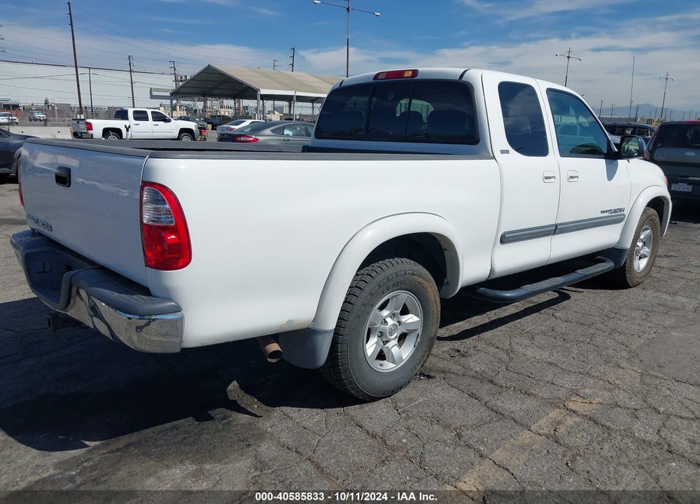2006 TOYOTA TUNDRA SR5 V8 VIN: 5TBRT34136S478091