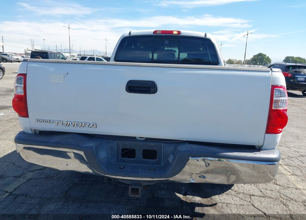 2006 TOYOTA TUNDRA SR5 V8 VIN: 5TBRT34136S478091