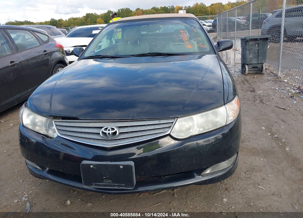2003 TOYOTA CAMRY SOLARA SLE V6 VIN: 2T1FF28P93C606736