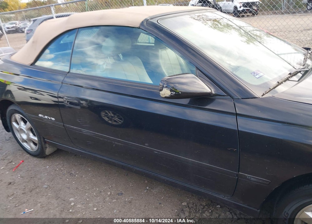 2003 TOYOTA CAMRY SOLARA SLE V6 VIN: 2T1FF28P93C606736