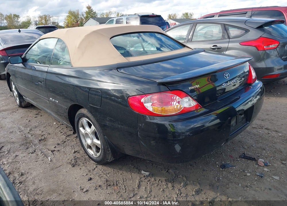 2003 TOYOTA CAMRY SOLARA SLE V6 VIN: 2T1FF28P93C606736