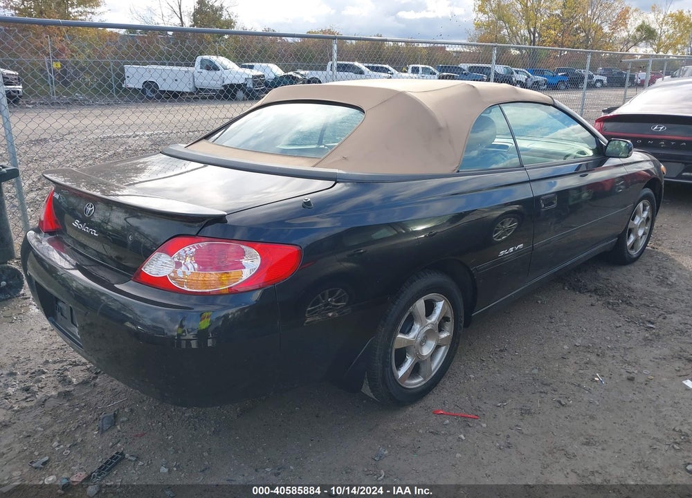 2003 TOYOTA CAMRY SOLARA SLE V6 VIN: 2T1FF28P93C606736