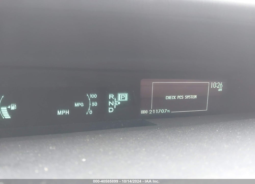 2012 TOYOTA PRIUS PLUG-IN ADVANCED VIN: JTDKN3DP3C3019373