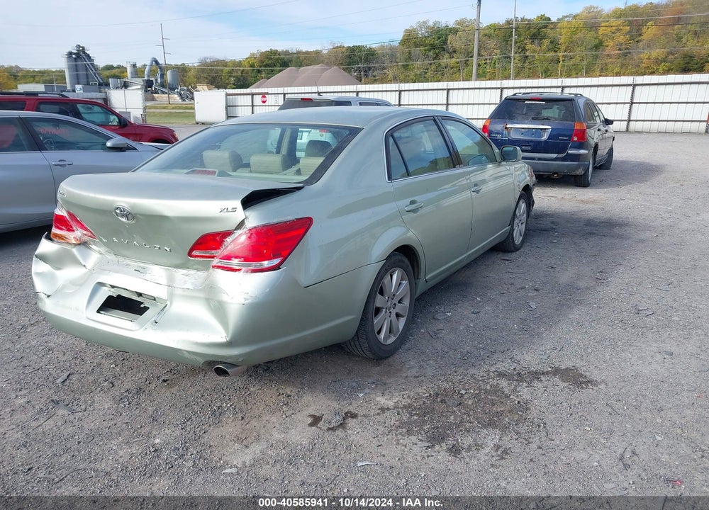 2007 TOYOTA AVALON XLS VIN: 4T1BK36B97U217056