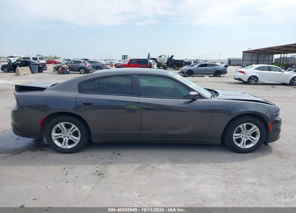 2018 DODGE CHARGER SXT RWD VIN: 2C3CDXBG4JH247513
