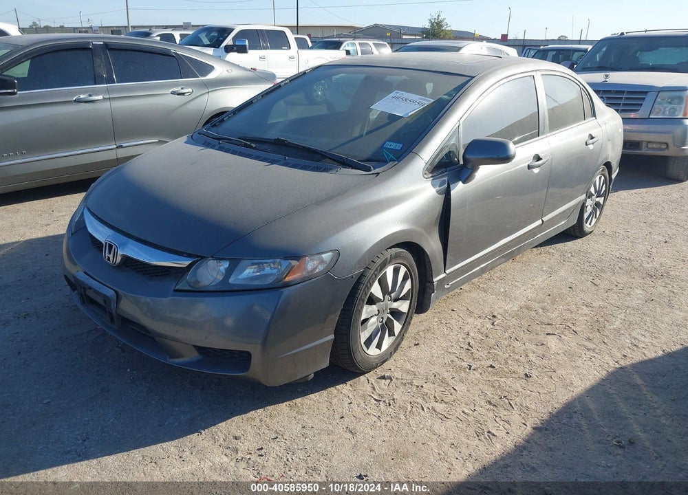 2009 HONDA CIVIC EX VIN: 2HGFA16809H340687
