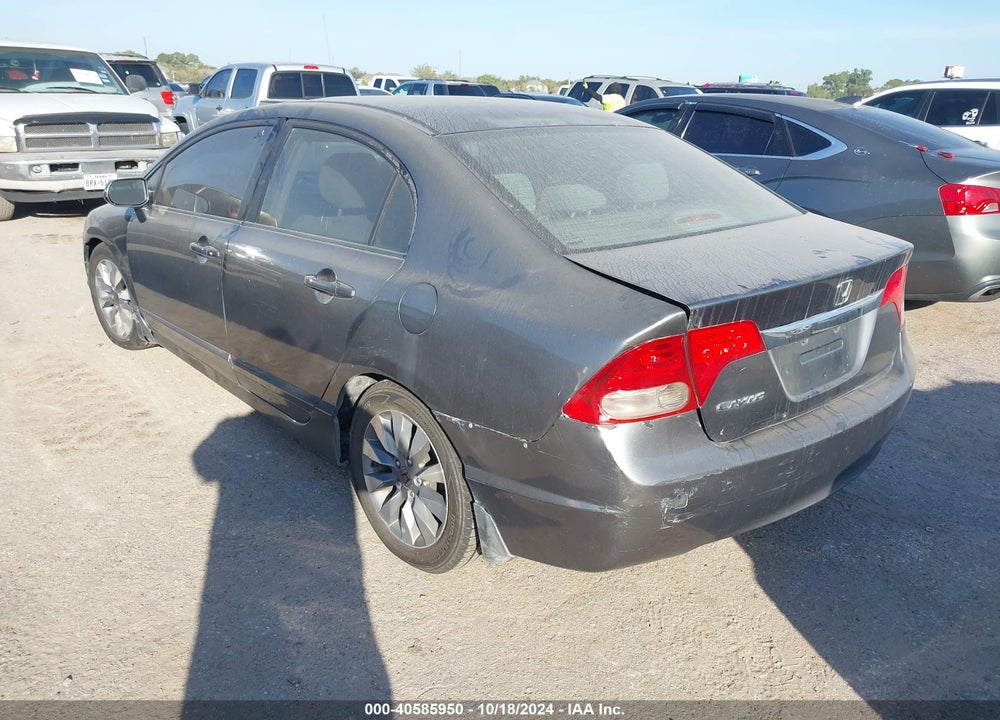 2009 HONDA CIVIC EX VIN: 2HGFA16809H340687