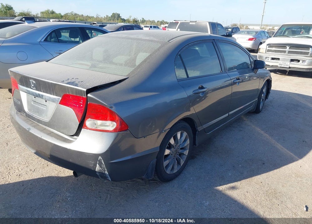 2009 HONDA CIVIC EX VIN: 2HGFA16809H340687