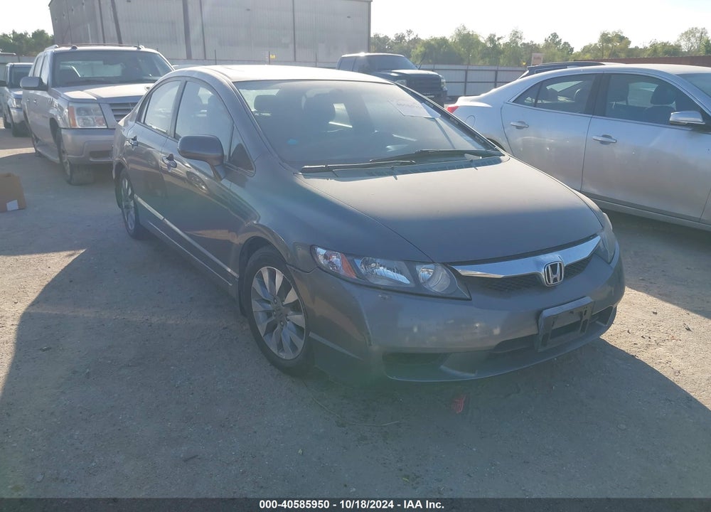 2009 HONDA CIVIC EX VIN: 2HGFA16809H340687