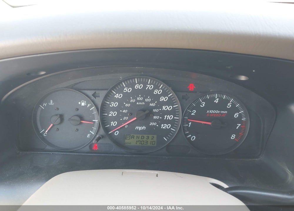 2003 MAZDA MPV ES/LX/LX-SV VIN: JM3LW28A830374582