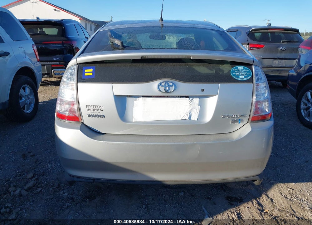 2008 TOYOTA PRIUS VIN: JTDKB20U283321257