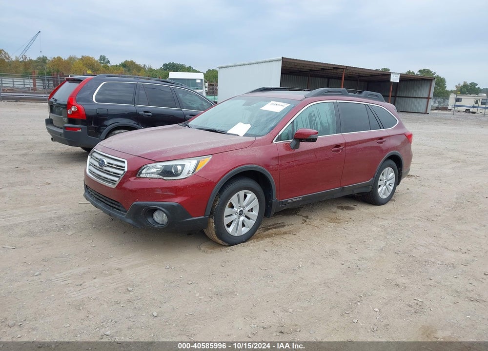 2017 SUBARU OUTBACK 2.5I PREMIUM VIN: 4S4BSAHC1H3335894