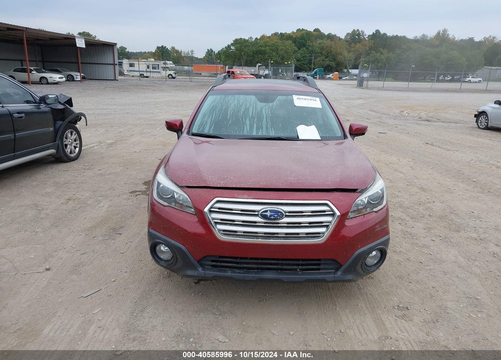 2017 SUBARU OUTBACK 2.5I PREMIUM VIN: 4S4BSAHC1H3335894