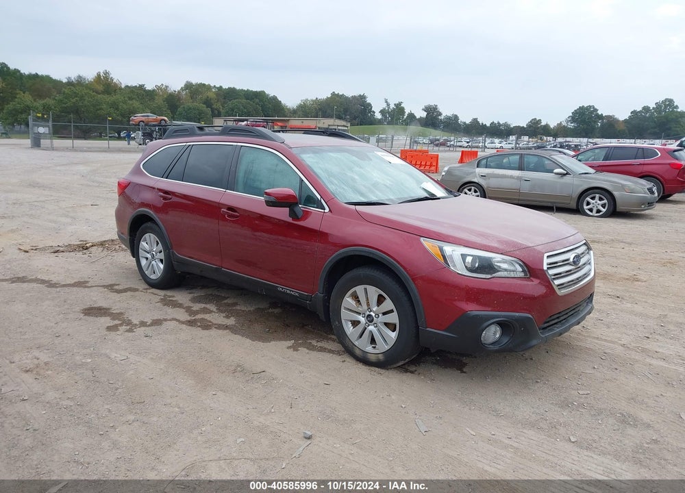 2017 SUBARU OUTBACK 2.5I PREMIUM VIN: 4S4BSAHC1H3335894