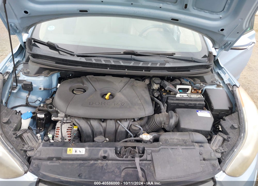 2013 HYUNDAI ELANTRA LIMITED VIN: KMHDH4AE6DU590193