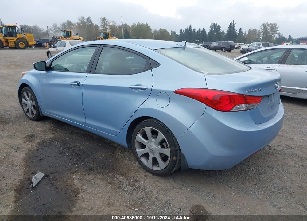 2013 HYUNDAI ELANTRA LIMITED VIN: KMHDH4AE6DU590193