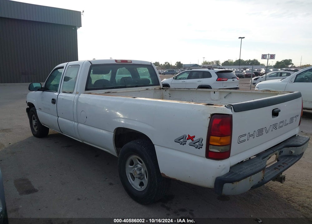 2001 CHEVROLET SILVERADO 1500 VIN: 1GCEK19V81E289086