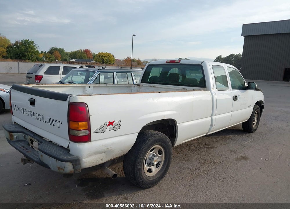 2001 CHEVROLET SILVERADO 1500 VIN: 1GCEK19V81E289086