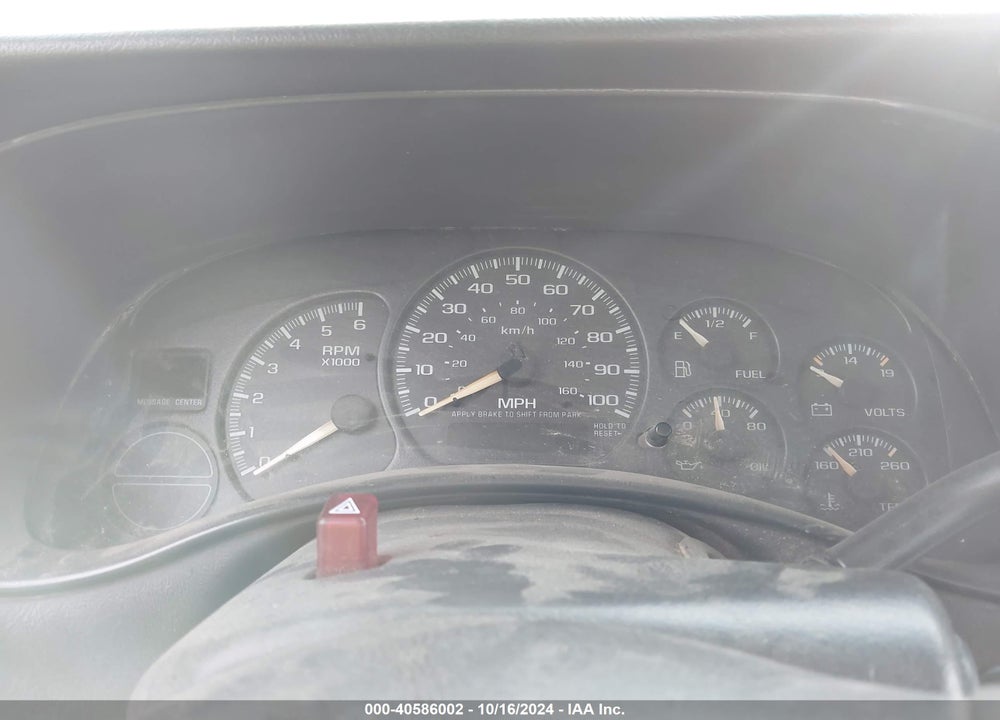 2001 CHEVROLET SILVERADO 1500 VIN: 1GCEK19V81E289086