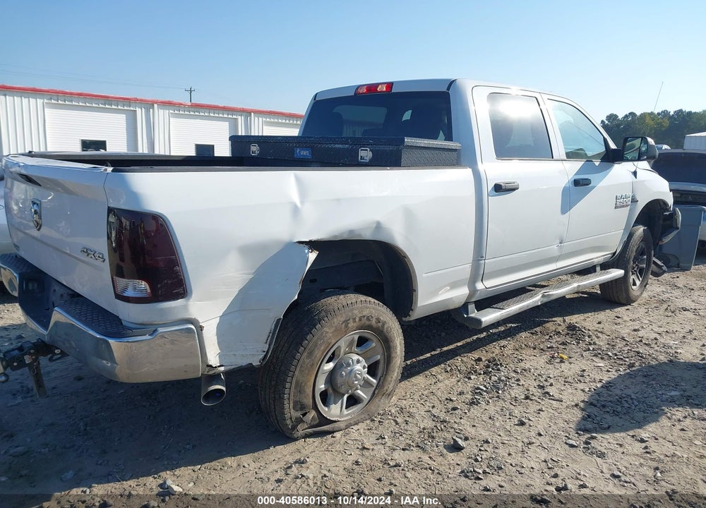 2018 RAM 2500 TRADESMAN 4X4 6'4 BOX VIN: 3C6UR5CL4JG366638